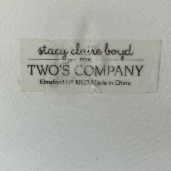 Stacy Claire Boyd: White Ceramic French Bulldog Dog Plate - Picture 2 of 13